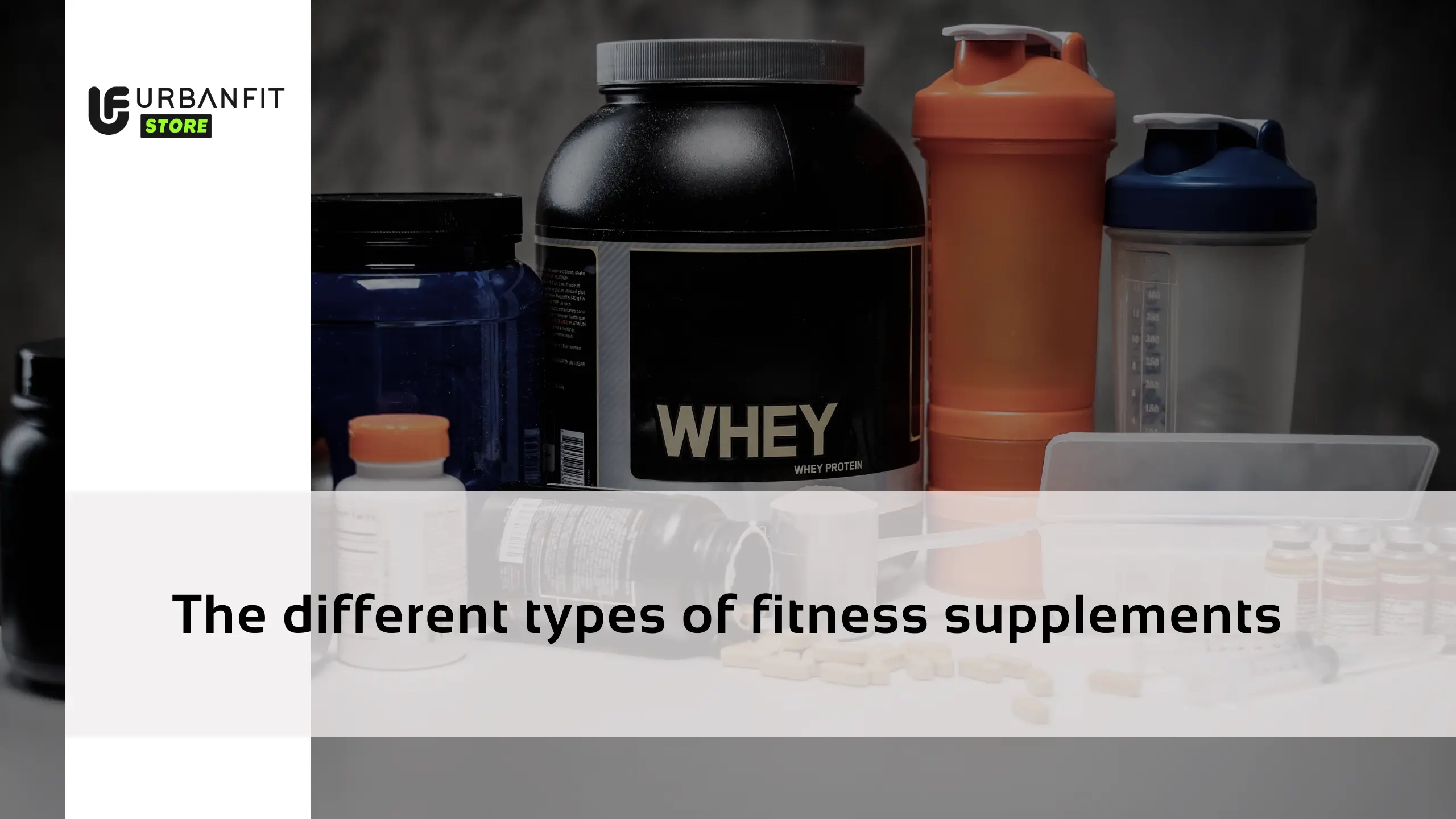 The different types of fitness   supplements